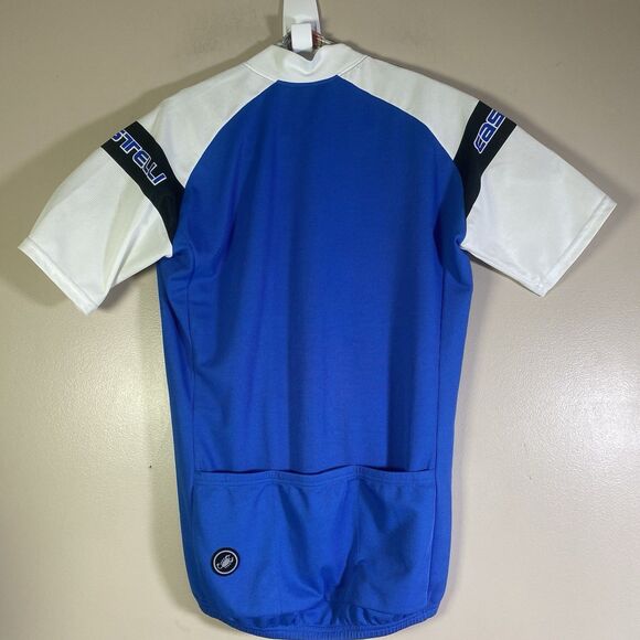Castelli Blue Full Zip Cycling Jersey Size Large - Picture 12 of 16